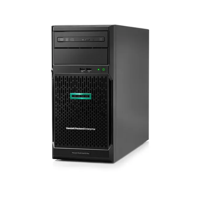 【HP 惠普】E-2324G 四核直立伺服器(ML30 Gen10 Plus/E-2324G/32G/4TBX2 HDD/RAID1)