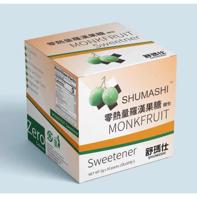 舒瑪仕 零熱量羅漢果糖包