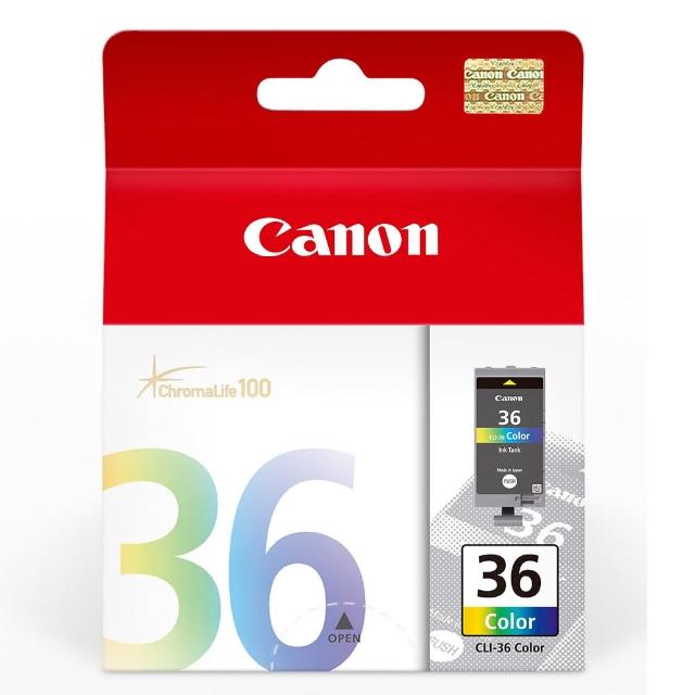 【Canon】官方直營 CLI-36 CL 原廠彩色墨水匣(iP100/iP100B/iP110/iP110B/TR150B/TR160)