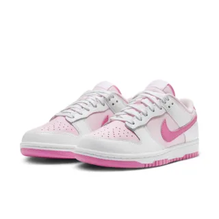 【NIKE 耐吉】運動鞋 休閒鞋 女鞋 男鞋 W NIKE DUNK LOW HYPER PINK 芭比粉 低筒(HQ1181661)