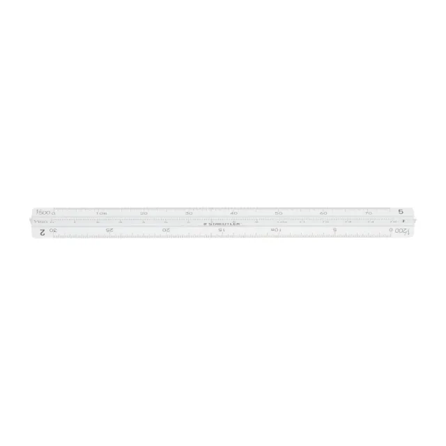 【STAEDTLER 施德樓】日本高精度合金比尺15cm MS987 15-11