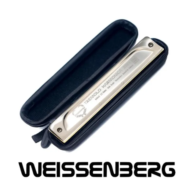 【Weissenberg 韋笙堡】WEISSENBERG NO.2201 韋笙堡入門款複音口琴(複音口琴入門款中C/P值最高)