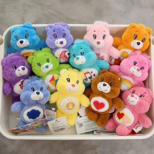 【Care Bears】正版授權愛心小熊玩偶吊飾 鑰匙圈 書包掛飾(兒童禮物)