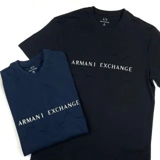 【A|X Armani Exchange】Armani Exchange 繡字 短T  AX 純棉 小尺碼 短袖 上衣  T恤(短袖 T恤9276)