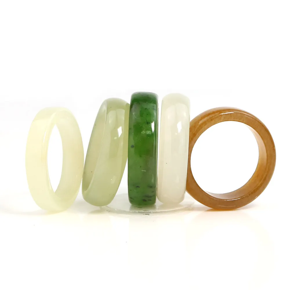 和田玉双圈+戒指（已被预订） 和田玉双圈+戒指（已被预订）和田玉蛋面戒指价格报价