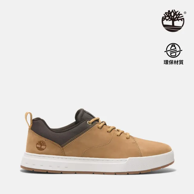 【Timberland】男款小麥色皮革低筒休閒鞋(A69G9754)