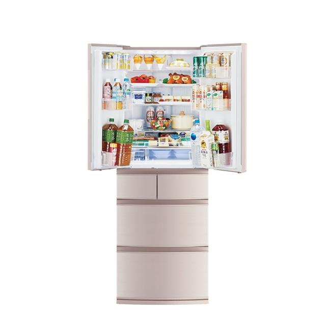 【MITSUBISHI 三菱】513L日製一級能效變頻六門冰箱(MR-RX51E-F-C2  絹絲杏)