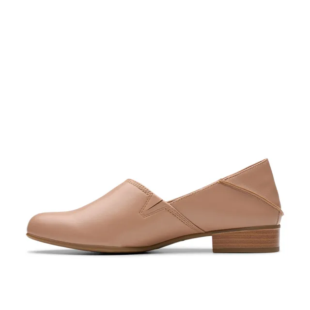 【Clarks】女鞋 Juliet Trim 通勤百搭兩穿設計小跟鞋(CLF80074D)