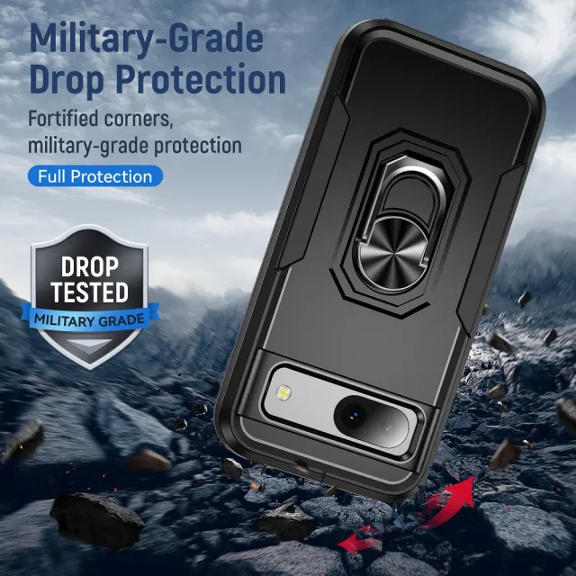 【ACE_CASE】Google  Pixel 9 Pro XL   開拓者支架吸磁手機殼保護殼(指環支架)