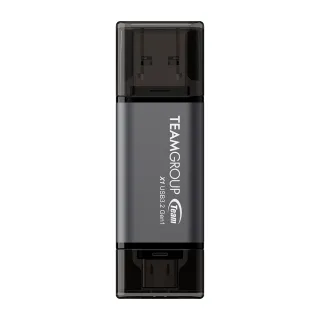 【Team 十銓】X1 128GB USB 3.2/TYPE-C雙介面隨身碟(終身保固)
