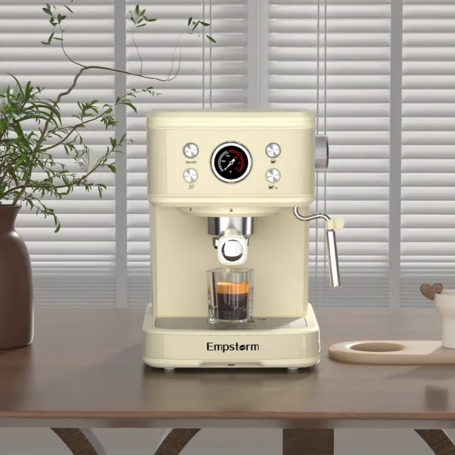 【EMPSTORM】EM-04E 半自動義式咖啡機(下午茶、咖啡、辦公、咖啡機)