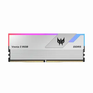 【Acer 宏碁】Vesta2 DDR5-6800 32G 銀 RGB 超頻桌上型記憶體(16*2 CL34)