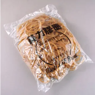 美力牌 橡皮圈 30號 81mm 橡皮筋 黃色  8兩 /包