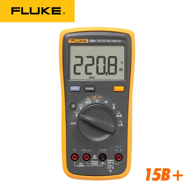 Panrico 百利世 FLUKE 15B+ 數位萬用電錶(數位萬用表)