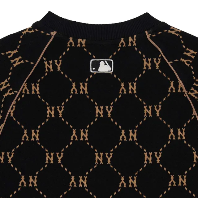 【MLB】短袖T恤 Monogram系列 紐約洋基隊(3ATSM0144-50BKS)