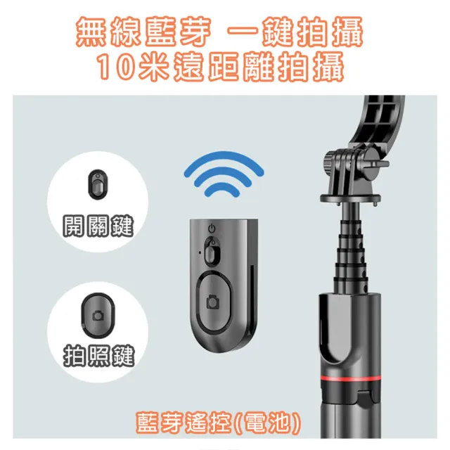 【HongXin】雙補光燈無線藍牙自拍棒(藍芽自拍棒/自拍神器/補光燈自拍棒)