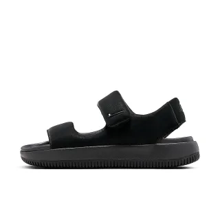 【NIKE 耐吉】W CALM SANDAL 女鞋 涼鞋 拖鞋 休閒鞋 麵包鞋 黑(FJ6043001)