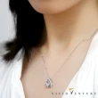 【Vividventure 亞帝芬奇】GIA 30分 DSI2 3VG 八心八箭 天然鑽石 項鍊 輕雨(14K金台+14K金鍊)