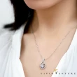 【Vividventure 亞帝芬奇】GIA 30分 DSI2 3VG 八心八箭 天然鑽石 項鍊 花雨(14K金台+14K金鍊)