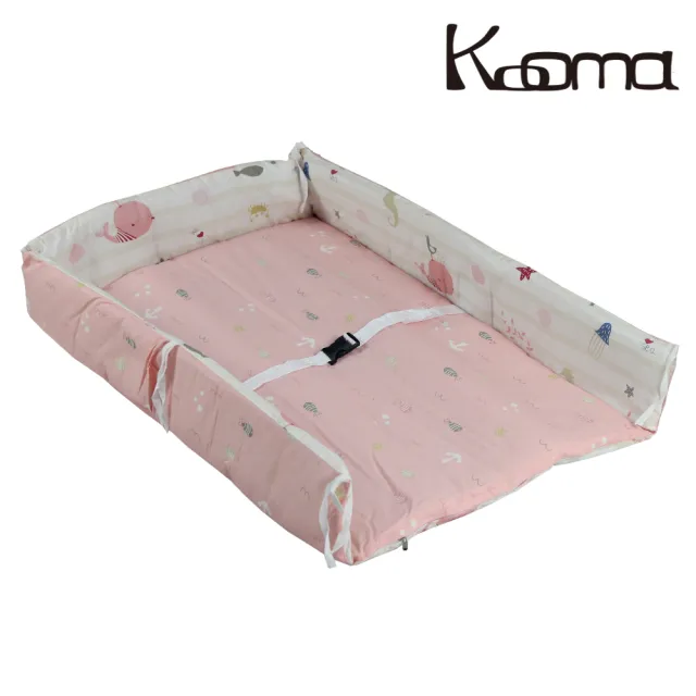 【KOOMA】尿布台可水洗專用墊-鯨魚(可拆洗設計)