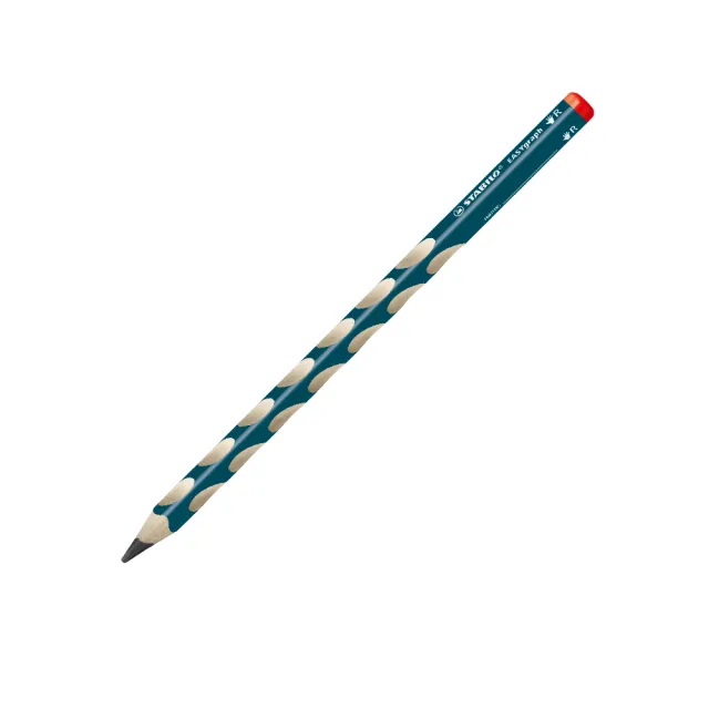 【STABILO】人體工學思筆樂洞洞鉛筆右手 2B 藍綠色(原廠正貨)