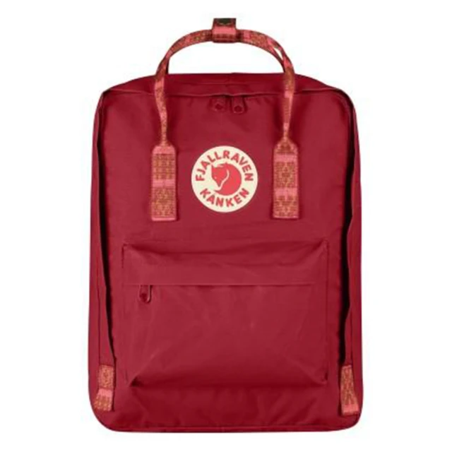 Fjallraven Kanken 後背包 325903 深紅/民族圖騰(FR23510-325-903)