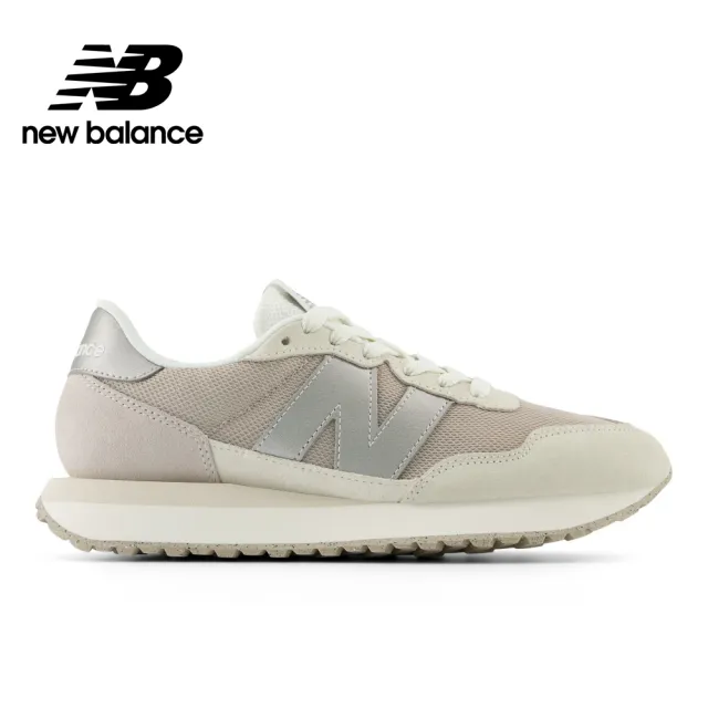 【NEW BALANCE】NB 237復古鞋/運動鞋_WS237MSB-B_女性_灰奶杏