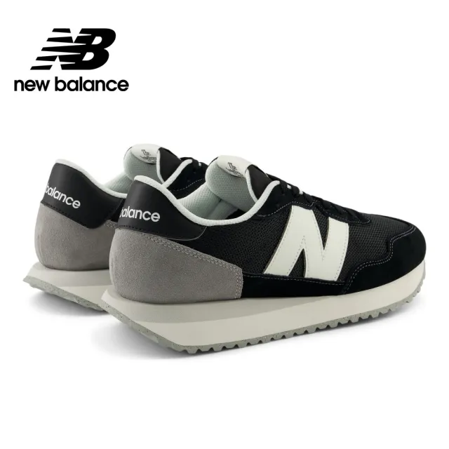 【NEW BALANCE】NB 237復古鞋/運動鞋_MS237LBK-D_中性_黑灰色