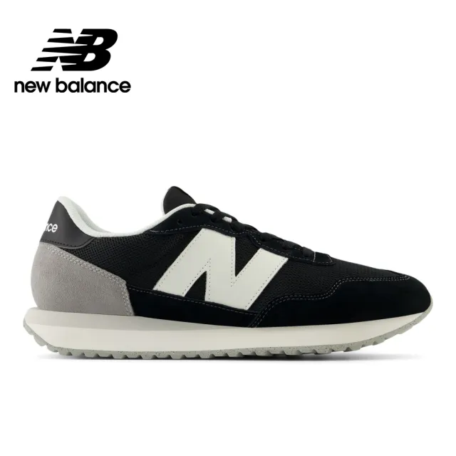 【NEW BALANCE】NB 237復古鞋/運動鞋_MS237LBK-D_中性_黑灰色