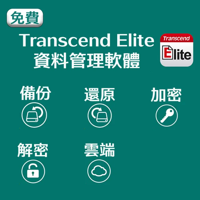 【Transcend 創見】ESD380C 4TB USB3.2/Type C 雙介面外接SSD固態硬碟 - 橄欖綠(TS4TESD380C)