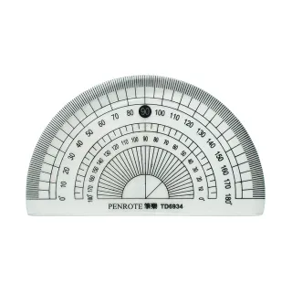 【筆樂 PENROTE】軟性量角器 TD6934(尺 數學 製圖 學生 開學)