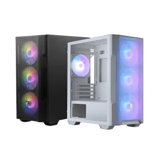 【MSI 微星】MAG FORGE M100R-WHITE白 電腦機殼