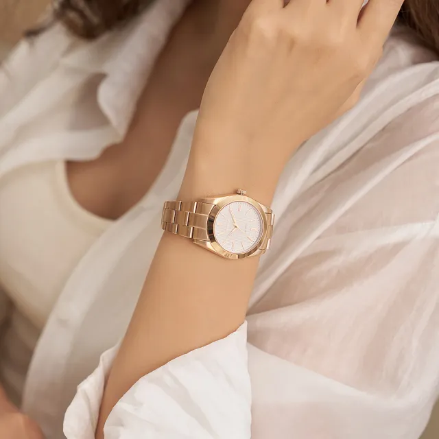 【Relax Time】RT-105S 立體格紋太陽能女錶 送禮推薦-玫瑰金/34mm 禮物 送禮 推薦(RT-105S-1L)