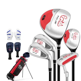 【PGM】兒童高爾夫球桿男童初學套裝小孩非玩具送手套女童3-12歲套桿(送球包)