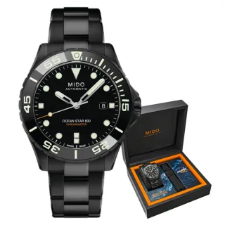 【MIDO 美度】特別版 OCEAN STAR 海洋之星 600m 陶瓷圈 機械腕錶 女王節 禮物 推薦(M0266083305100)