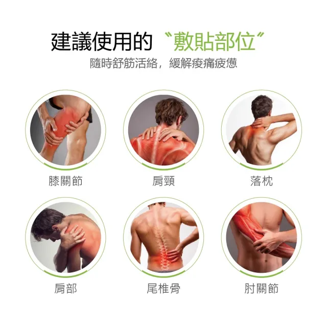 【花芊生技】金牌 金門一條根精油貼布 石墨烯 6入組(8片/1包 溫熱感 放鬆肌肉)