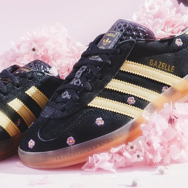 【adidas 愛迪達】GAZELLE 休閒鞋 運動休閒鞋 德訓鞋 滑板 復古 女鞋- Originals IF4490