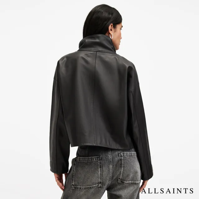 【ALLSAINTS】RYDER 寬鬆羊皮皮衣外套 W012LC(寬鬆版型)