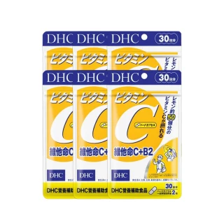 【DHC】維他命C+B2 30日份6入組(60粒/入)