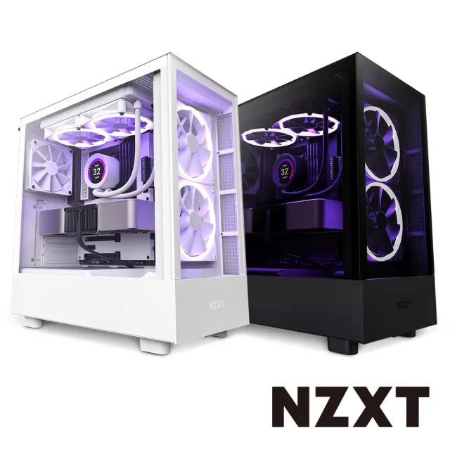 【NZXT 恩傑】H5 Elite ATX 玻璃側透電腦機殼(支援上240mm冷排)