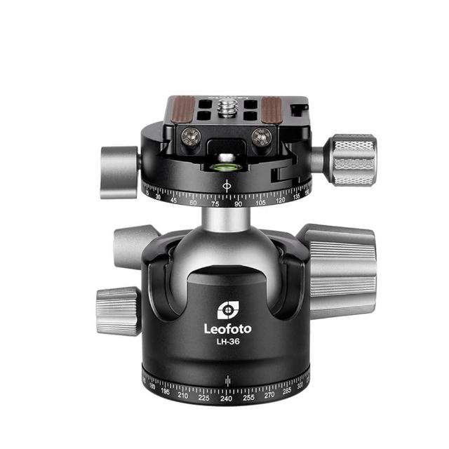 【Leofoto 徠圖】LH-36R+NP-50 低重心雙開口雙全景雲台(彩宣總代理)