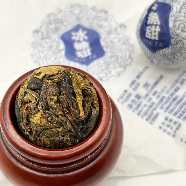 【藏古祥館】冰糖甜普洱 龍珠茶(臨滄 古樹 生茶 龍珠 普洱 沱茶)