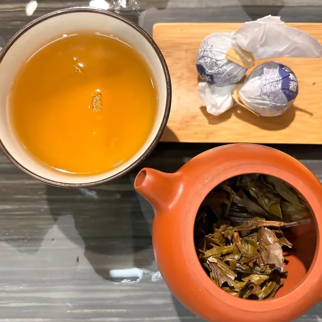【藏古祥館】冰糖甜普洱 龍珠茶(臨滄 古樹 生茶 龍珠 普洱 沱茶)