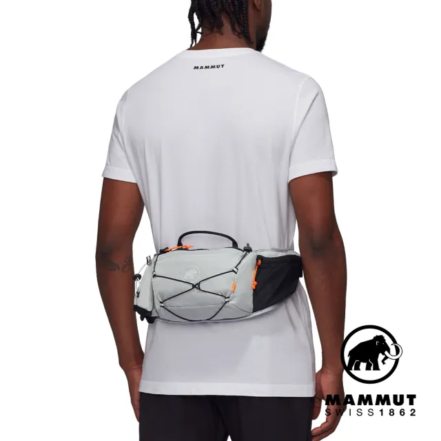 【Mammut 長毛象】Lithium Waistpack 多用途運動腰包 鉑金灰 #2810-00290