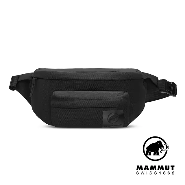 【Mammut 長毛象】Xeron Neuveville Waistpack 健行休閒腰包/斜肩包 2L 黑色 #2810-00142