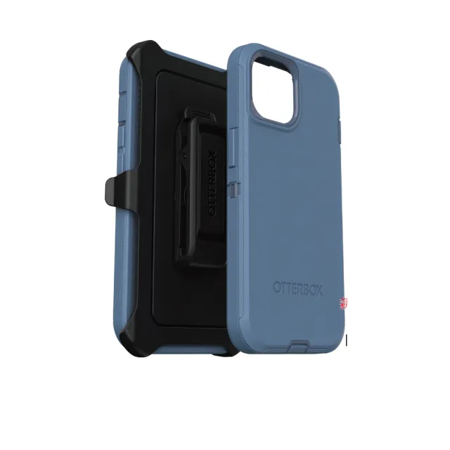 【OtterBox】iPhone 16 Pro Max 6.9吋 Defender 防禦者系列保護殼-藍(支援MagSafe)