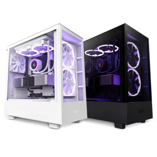 【NZXT 恩傑】H5 Elite ATX 玻璃側透電腦機殼(支援上240mm冷排系統安裝)