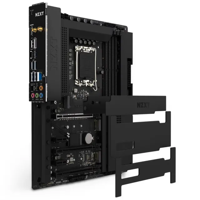 【NZXT 恩傑】N7-Z790 全鎧甲頂規主機板(內含風扇燈光控制器/5V燈光同步/16+1+2電相/藍芽/WIFI)