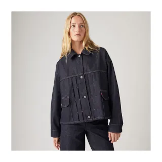 【LEVIS 官方旗艦】Wellthread 環境友善系列 女款TYPE II丹寧牛仔外套 人氣新品 A9186-0000