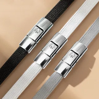 【E.dot】3入組 按壓式免綁鞋帶(綁懶人鞋帶)